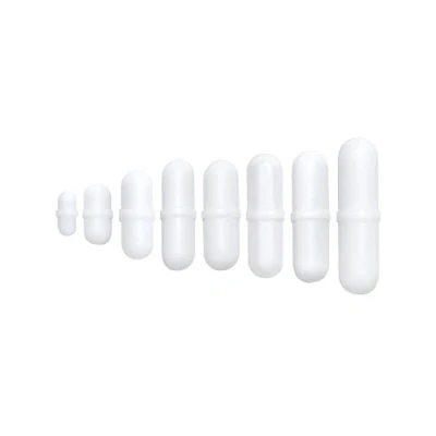 Afbeelding van QWORK® set van 8 magnetische roerstaafjes type B PTFE magneetroerder Laboratoriumroerder voor magneetmengers