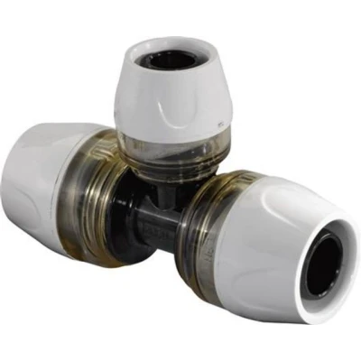 Afbeelding van Uponor RTM insteekkoppeling Ø20x16x20mm T stuk. Artikelnr: 1048553