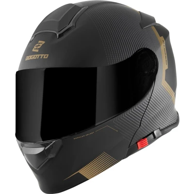Afbeelding van Bogotto H271 Wayke Helm, zwart bruin, afmeting 2XL voor man