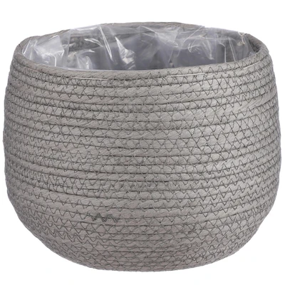 Afbeelding van Jorck Mand voor Planten H19 x Ø22 cm Papier Grijs