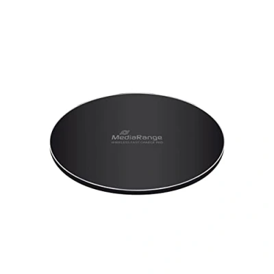 Afbeelding van MediaRange MRMA118 oplader voor mobiele apparatuur Smartphone Zwart USB Draadloos opladen Snel oplad