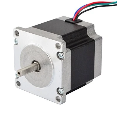 Afbeelding van STEPPERONLINE Nema 23 Stappenmotor 1,26 Nm 2,8 A 4 draads 6,35 mm schacht DIY CNC robot 3D printer