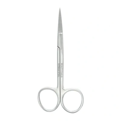 Afbeelding van BeautyTools Professionele Nagelschaar Lang voor Nagelhoeken, Vingernagels en Teennagels Pedicure / Manicure Schaar Smal Gebogen snijvlak INOX (11.5 cm) (NS 0843)