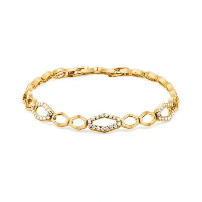 Afbeelding van Diamond Chain Bracelet Gold 18K