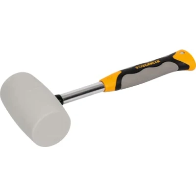 Afbeelding van Roughneck ROU61224 680 g 24 oz Wit rubberen hamer Niet markering
