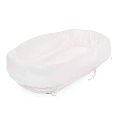 Afbeelding van Omrander Childhome Rattan Wieg Rechthoekig Off White