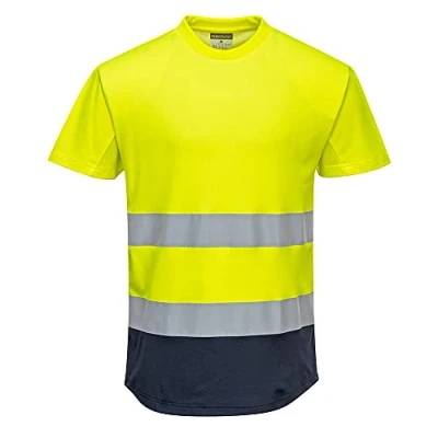 Afbeelding van Tweekleurig Mesh T shirt maat Large, YeNa
