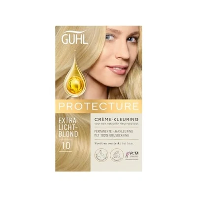 Afbeelding van Guhl Protecture Crème Kleuring 10 Extra Lichtblond