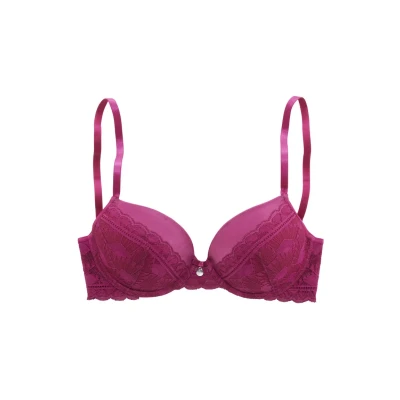 Afbeelding van s.Oliver Pushup BH, Dames, Maat: 70D, Beere
