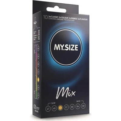 Afbeelding van MY.SIZE Mix 53 mm Condooms 10 stuks