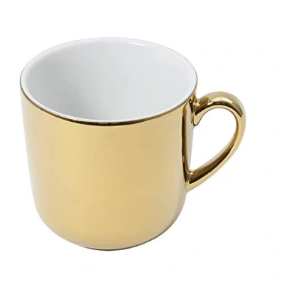 Afbeelding van Dibbern Solid Color beker met handvat van porselein, kleur: goud, volume: 0,32 l, 2014400070