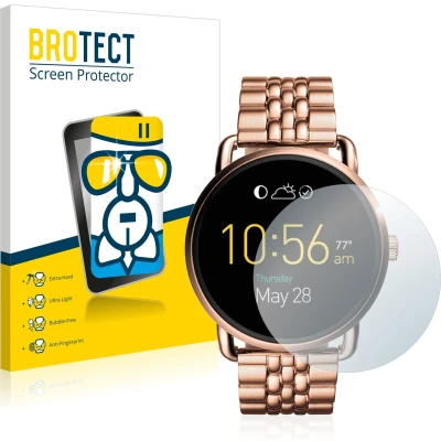 Afbeelding van BROTECT Screenprotector voor Fossil Q Wander Folie Beschermfolie Beschermglas transparant