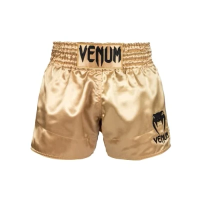 Afbeelding van Venum Classic MUAY THAI Short Korte broeken goldcoloured/black, Heren, Maat: XXL, Gold coloured/black