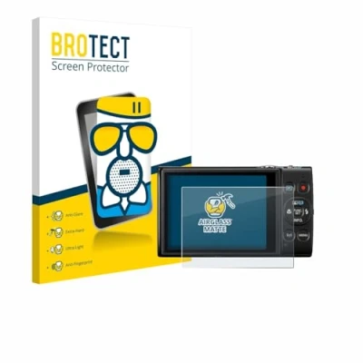 Afbeelding van BROTECT Screenprotector voor Canon Digital Ixus 285 hs Folie Beschermfolie Beschermglas matte