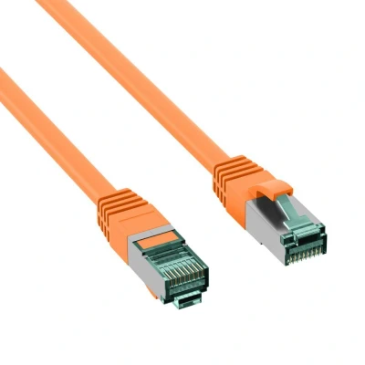 Afbeelding van Cat6a sFTP netwerkkabel 0.15 meter Oranje