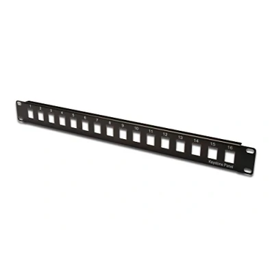 Afbeelding van Digitus DN 91400 16 poorten Netwerkpatchpaneel 483 mm (19) Zonder connectoren 1 HE Zwart