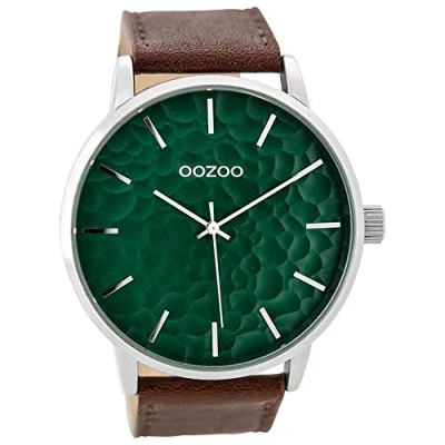 Afbeelding van OOZOO C20022 Horloge Vintage staal zilverkleurig zwart 42 mm