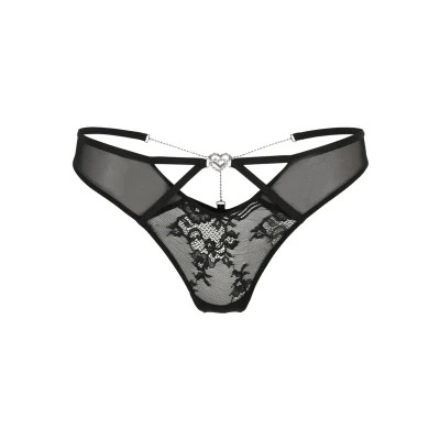 Afbeelding van Lascana String, Dames, Maat: 44/46, Schwarz