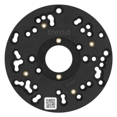 Afbeelding van Trend Universele Invalfrees Onderbasis, 150mm, Verhoogde Compatibiliteit voor 8mm Invalfrezen, UNIBASE/150