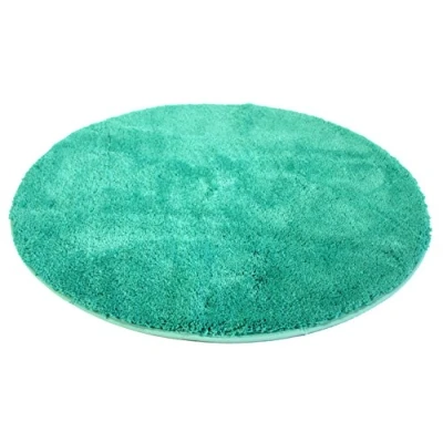 Afbeelding van Kinzler J 10001/26 smaragd badmat, microvezel, 90 cm rond
