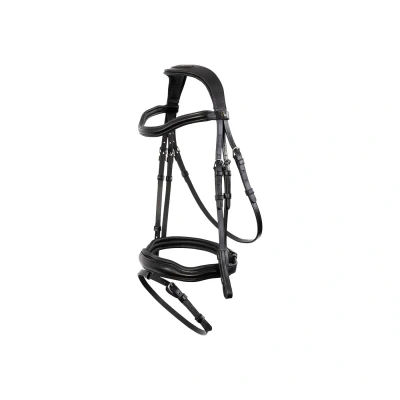 Afbeelding van BR Hoofdstel Luton Full Zwart Zilver