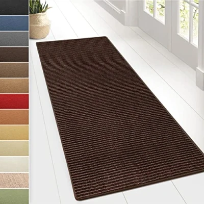 Afbeelding van Floordirekt Sylt Sisaltapijt, hoogwaardig kwaliteitsproduct, verkrijgbaar in vele kleuren en maten, duurzaam stevig, 66 x 200 cm, donkerbruin
