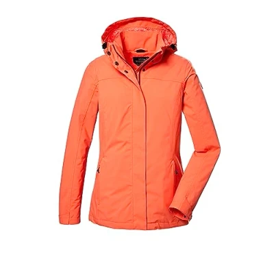 Afbeelding van killtec Dames Functioneel jack/outdoorjack met afritsbare capuchon KOS 42 WMN JCKT, coral, 38, 41282 000