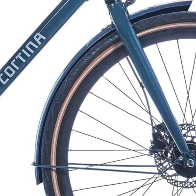 Afbeelding van Cortina Spatbord voor 28 E Mozzo dark green matt