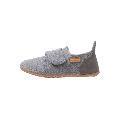 Afbeelding van Bisgaard HOME SHOE Pantoffels voor kinderen, Maat: 24, Grey Leer en textiel