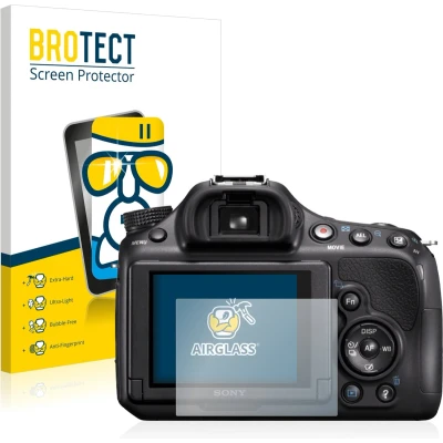 Afbeelding van BROTECT Screenprotector voor Sony Alpha 58 (SLT A58) Folie Beschermfolie Beschermglas transparant