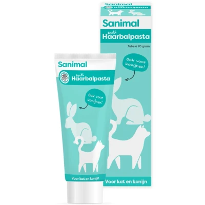 Afbeelding van Sanimal Anti Haarbalpasta 70 gr