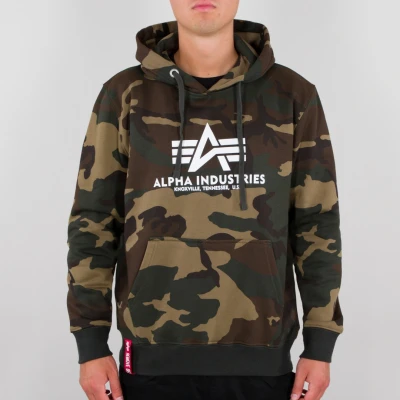 Afbeelding van Alpha Industries Basic Camo Hoodie, veelkleurig, afmeting M voor man