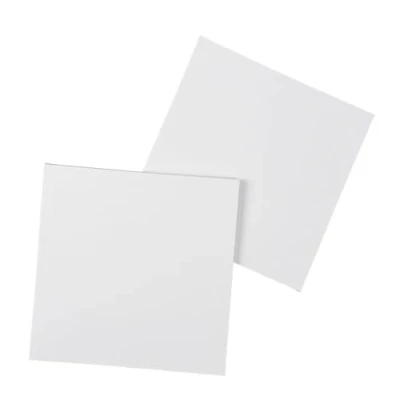 Afbeelding van Ideen mit Herz Canvas op MDF frame, 2 stuks, spieraam, kunstenaarscanvas, om te beschilderen met acryl of olieverf, 390 g/m² (30 cm x 30 cm)