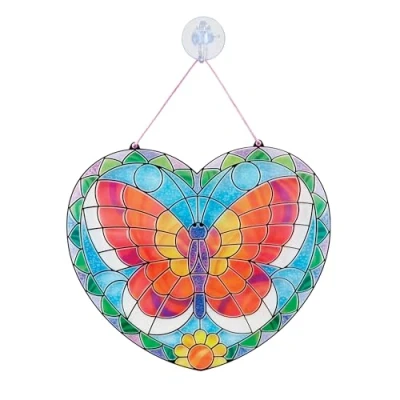 Afbeelding van Melissa &amp; Doug Glas in lood Knutselset Vlinder