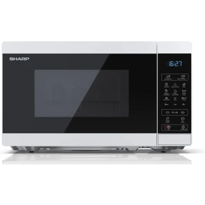 Afbeelding van Sharp YC MG02E W magnetron Aanrecht 20 l 800 Blauw, Wit
