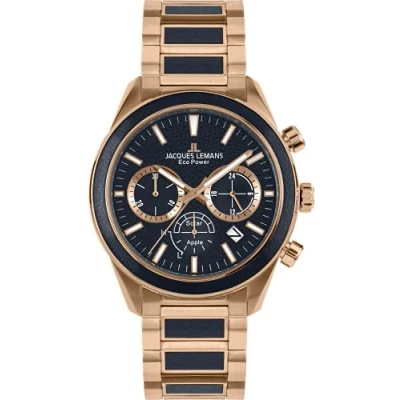 Afbeelding van Jacques Lemans Solarhorloge Eco Power Solar Apple, 1 2115E