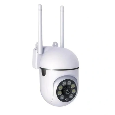 Afbeelding van AJVAAIAC Draadloze bewakingscamera voor buiten, wifi, 360 PTZ buitencamera, wifi 2,4 GHz, 32 G geheugenkaart.