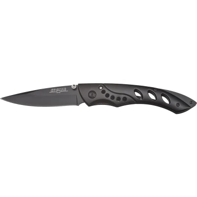 Afbeelding van Vouwmes Homeij Lock Apache Aluminium Zwart Clip