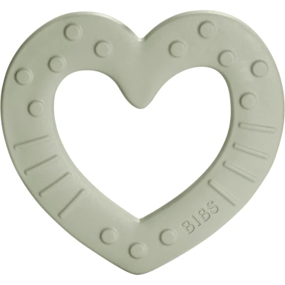 Afbeelding van Bibs Bitie Heart Sage Bijtring 3100250