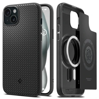 Afbeelding van Spigen Apple iPhone 15 Mag Armor Case (Black) Magfit ACS06815