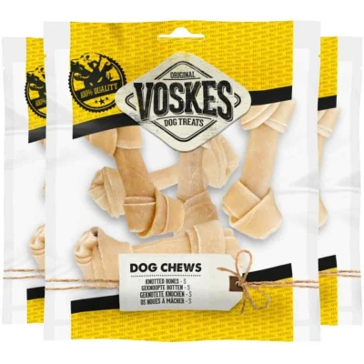 Afbeelding van 3x Voskes Geknoopte Botten Small 5 stuks