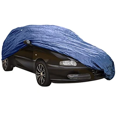 Afbeelding van Car Plus Autohoes Ecolit M 430 X 160 120 Cm Polyester Blauw