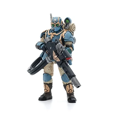 Afbeelding van Bloomage Joytoy Tech WH 40K Astra Militarum Tempestus Eagles Scion 2 1/18 Actiefiguur