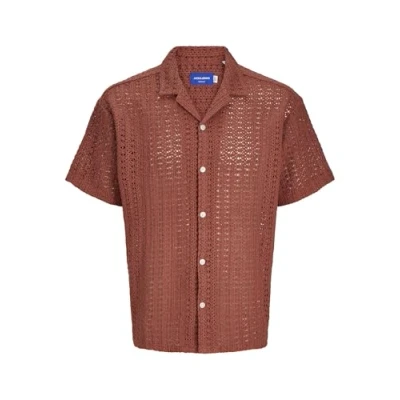 Afbeelding van Jack &amp; Jones Overhemd, Heren, Maat: Large, Maple syrup
