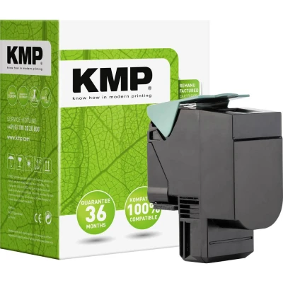 Afbeelding van KMP Toner vervangt Lexmark 800S4 Compatibel Geel 2000 bladzijden L T112Y 3911,2009