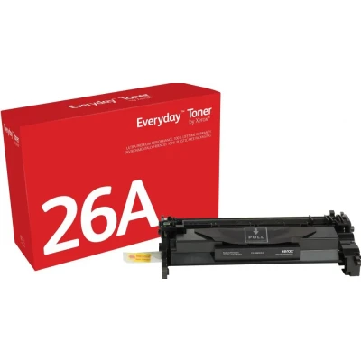 Afbeelding van Xerox Toner vervangt HP, Canon 26A, CF226A, CRG 052 Compatibel Zwart 3100 bladzijden Everyday™ 006R03638