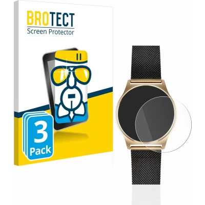 Afbeelding van BROTECT AirGlass kogelwerende glasfolie, Smartwatch beschermfolie, Transparant