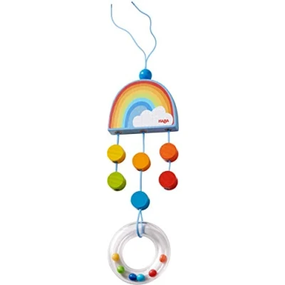Afbeelding van HABA HÄNGEFIGUR Regenbogen Babyspeelgoed voor kinderen, Maat: One Size, Multi coloured