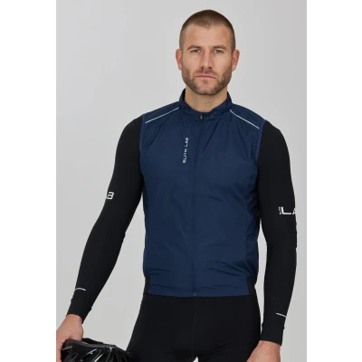 Afbeelding van Elite LAB BIKE X1 Bodywarmer, Heren, Maat: Medium, Dark sapphire