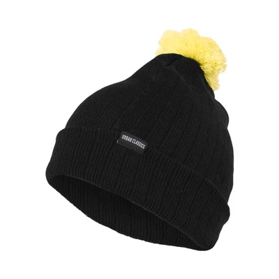 Afbeelding van Urban Classics Muts, Heren, Maat: One Size, Blk/yel